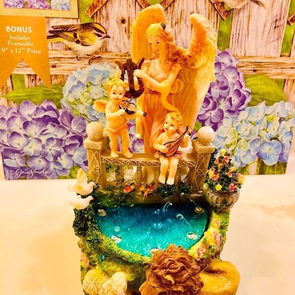 Rare Lion 🦁 And Lamb 🐑 Musical 🎶 Fountain - Picture 2 of 13